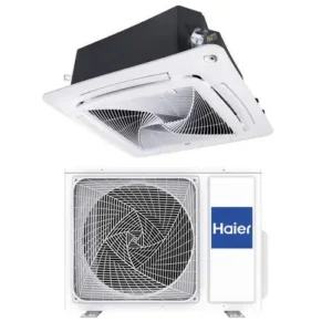 Haier Roundway Cassette plafond binnen + buitenunit 7,1 kW R32 (incl. Wifi) (excl. uitblaaspaneel) - Afbeelding 1