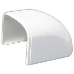 Tecnosystemi Optima afdek/eindkapTC75 Zuiverwit RAL9010